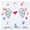 Baby Angel Wings Milestone Blanket Photo
