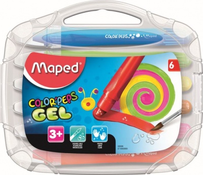 Photo of Maped Gel Crayons 6's