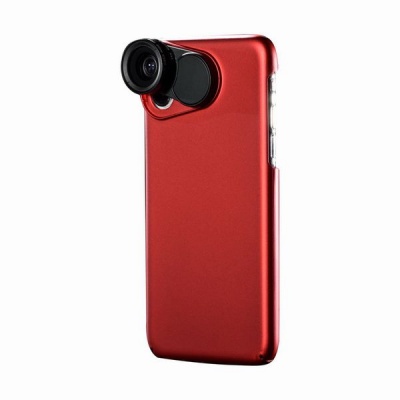Photo of Snapfun Protective Case Plus Wide Angle & Macro Lenses for Iphone X - Red