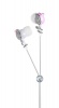 View Quest Intelligent Jewellery In Ear Earphones - Pink White Tulip Photo