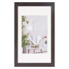 Henzo Modern Wooden Frame Dark Brown Picture Size 60x90cm 1 pack Photo