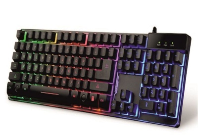 ZYG 800 LED Backlight Wired Gaming Keybord for PC or Laptop