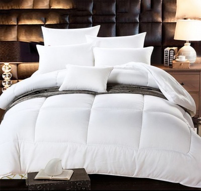 Photo of SuperKing White Comforter Duvet Insert- 350GSM Down Alternative Quilted