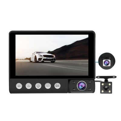 Photo of Dream Home DH - 1080P Wide Angle Dash Cam With 3 Cameras