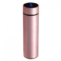Stainless Steel Led Display Thermos Bottle