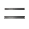 HEARTDECO Steel Pegboard Accessories - 2 Piece Strong Magnetic Bars Set Photo