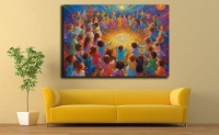 Dance Around Canvas Wall Art