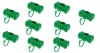 10 x Dog Poop Poo Plastic Bags Holder Set for Pet Walking - Green Photo