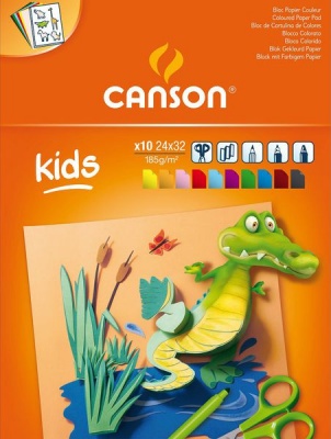 Photo of Canson Kids Colour Creation Pad 10s24x32 185g 10c Ass