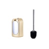 Compact Wall-Mounted Toilet Brush Holder With Bathroom Brush Photo