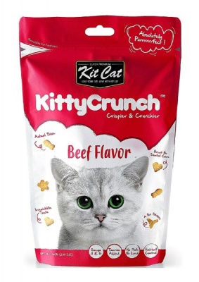 Photo of Kit Cat Kitty Crunch Beef Flavour Cat Treats 60g Single Pack