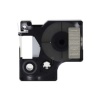 PUTY Compatible Dymo TT-DD40920 White on Clear 9mm Label Tape Photo