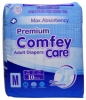 Comfey Care Premium- Adult Diapers - Medium - 10 Pieces Photo