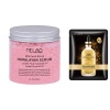 MELAO Himalayan Salt Body Scrub with Lychee Essential Oil Bundle Photo