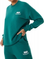 USA Pro Women Pro Oversized Crew Forest Green Parallel Import