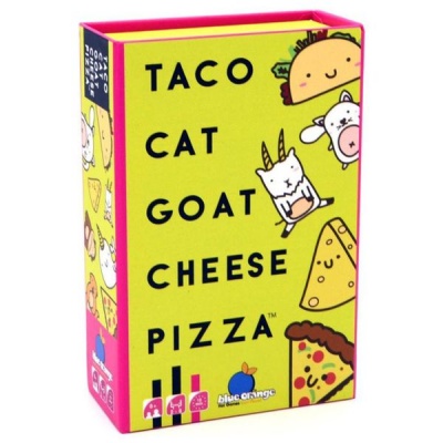 Photo of Blue orange Taco Cat Goat Cheese Pizza - Card Game