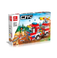 jie star Global City Light Water Canon Fire Truck