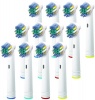 EU Replacement Toothbrush Heads For Oral B Floss Action - 12 Pack Photo