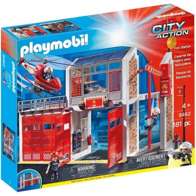 LEGO Playmobil Fire Station 9462 4 Years