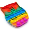 BUFFTEE Pop It Fidget Toy Rainbow Popping Bubble Game-Owl Photo