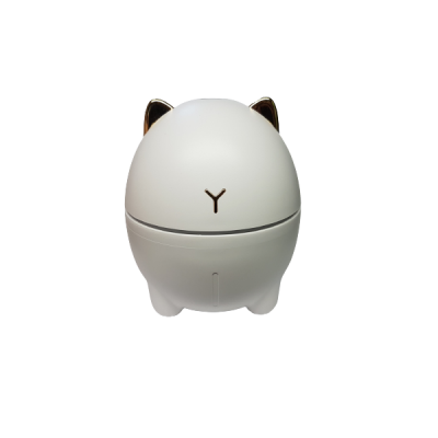 Cute Feline USB Essential Oil Diffuser Humidifier 200ml White
