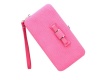 Paris Women's PU Clutch Wallet Pink Photo