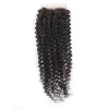 12 inches Brazilian Water Curl 4X4 Three Parts Closure Photo