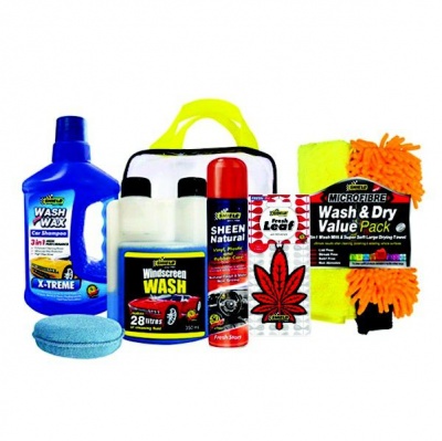 Photo of Shield - Ultimate Wash and Shine Kit - Set of 6 - AW