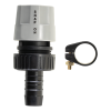 Microjet Snap-On Barbed Hose Connector - 20mm and Clamp - Single Photo