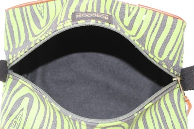 Photo of Mongoose Handcrafted Mongoose Toiletry Bag - Seed - Lime/Charcoal