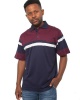 Ballantyne Maroon Multi Stripe Polo Photo
