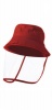 Kiddies Bucket Hat With Removable Visor - Red Photo