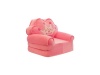 ATOUCHTOTHEWORLD Princess and Prince Baby Sofa Chair Stool Lazy Tatami Single Cushion-Pink Photo