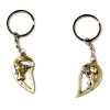 His and Hers Secret Message Keyrings Photo