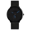 Skmei 9185 Classic Mesh Steel Quartz Watch Photo