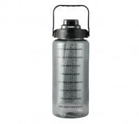 2L Clear BPA Free Motivational Quote Large Capacity Portable Water Bottle
