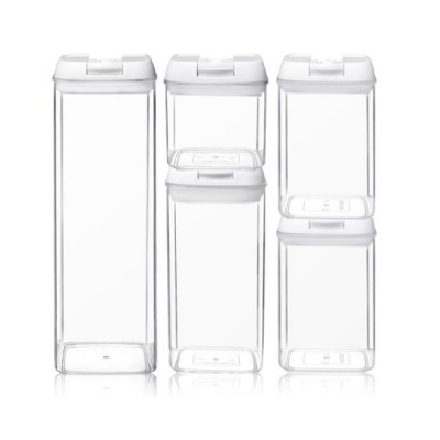 Photo of Heartdeco Airtight Kitchen Food Cereal Pantry Storage Containers 5 piecess Set