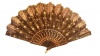DeBlequy Aankopen - Hand Chinese Fan - Black & Gold - 3 Pack Photo