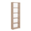 Adore Max Bookcase - 5 Shelves - Italian Oak Photo