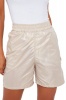 I Saw it First - Ladies Stone Elasticated Waist Shell Short Photo