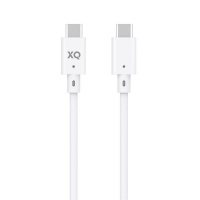 xqisit Charge Sync USB C 31 to USB C 31 PD White