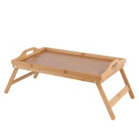Easy to Use Breakfast in Bed Bamboo Serving Tray