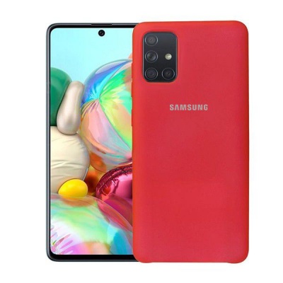 Samsung iTech Parts Galaxy A51 Silicone Case Red