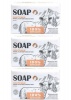 Lilhe Pack of 3 Goat's Milk Soap- 100 % Natural Photo