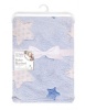 Baby Blanket.Blue Stars Photo