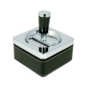 Ashtray Square Spinning PVC Base - Black Photo