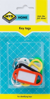 MTS Home Key Tags 6 Piece