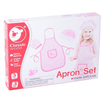 Photo of Classic World Pretend and Play Apron Set 3 Piece