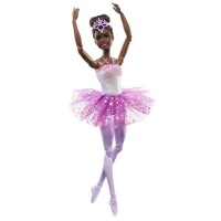Barbie Dreamtopia Twinkle Lights Ballerina Doll Brunette