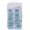 Baby Blue false nails - 100 pieces Photo